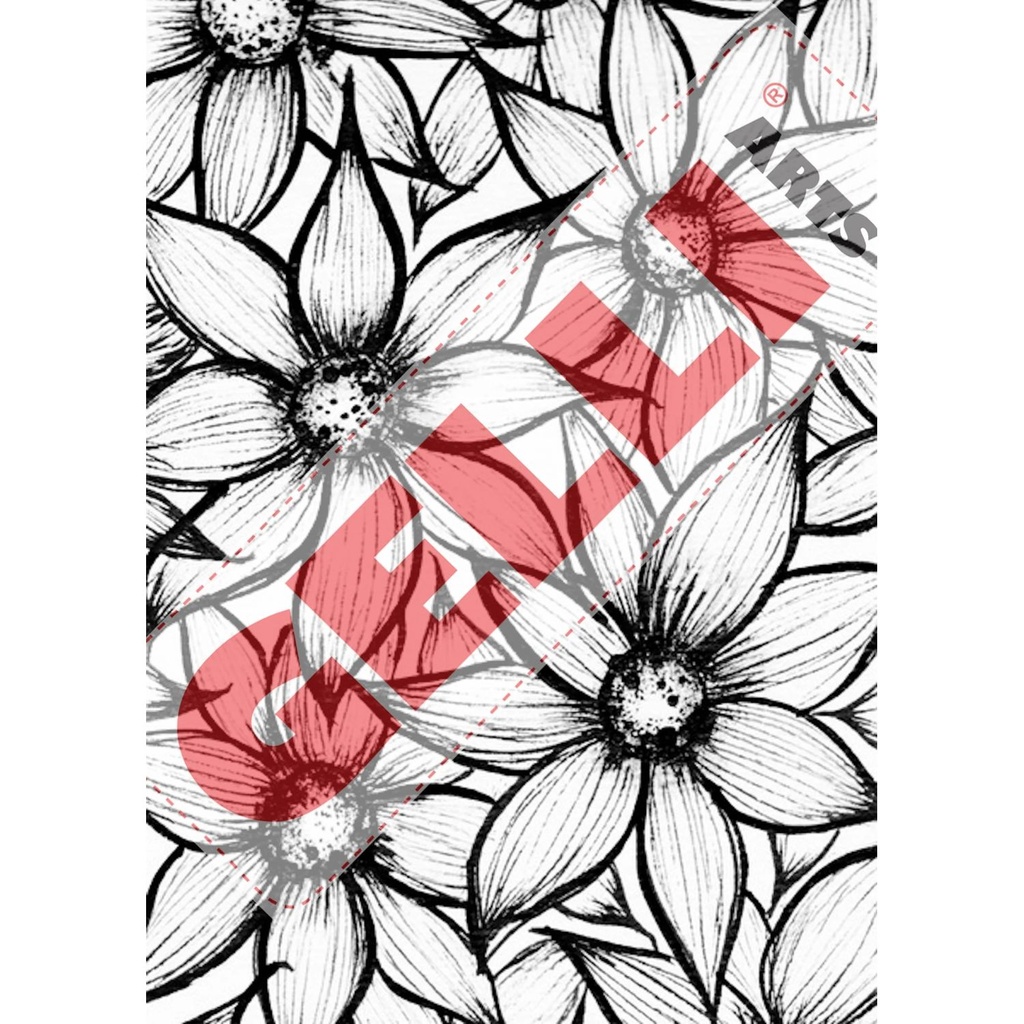 Gelli Arts Image Transfer Printables - Florals