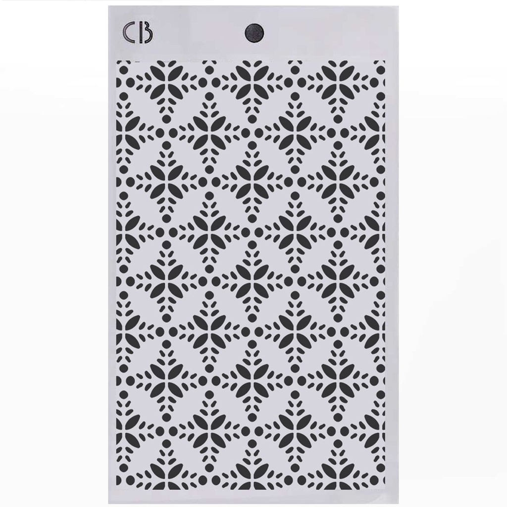 Ciao Bella Winter Season Stencil Mix 5"X8"– Triple Layer Set (3 Unique Designs)