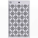 Ciao Bella Winter Season Stencil Mix 5"X8"– Triple Layer Set (3 Unique Designs)