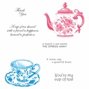 STAMPS BY ME LAMINATION STAMP SET - TIME FOR TEA