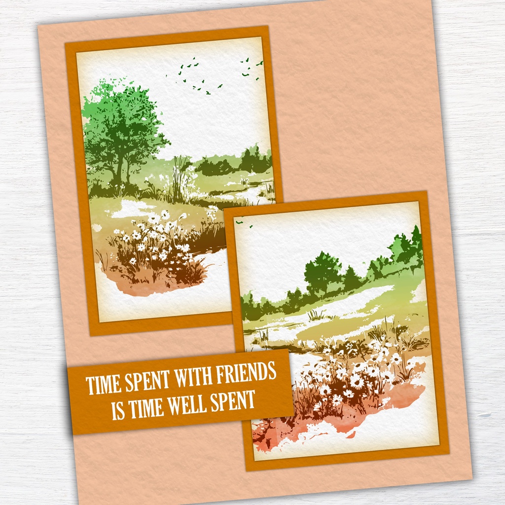 STAMPS BY ME LAMINATION STAMP SET - BEAUTY OF NATURE