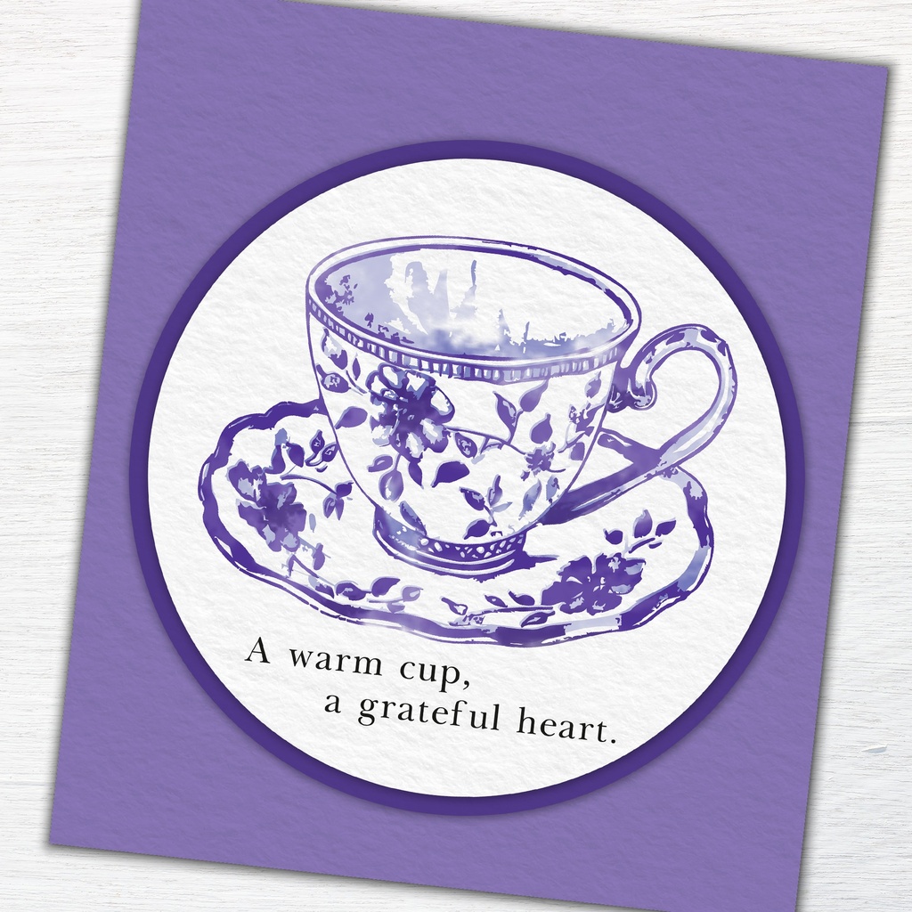 STAMPS BY ME LAMINATION STAMP SET - TIME FOR TEA