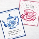 STAMPS BY ME LAMINATION STAMP SET - TIME FOR TEA
