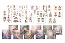 DDBD Collage Paperset Woodland Springs