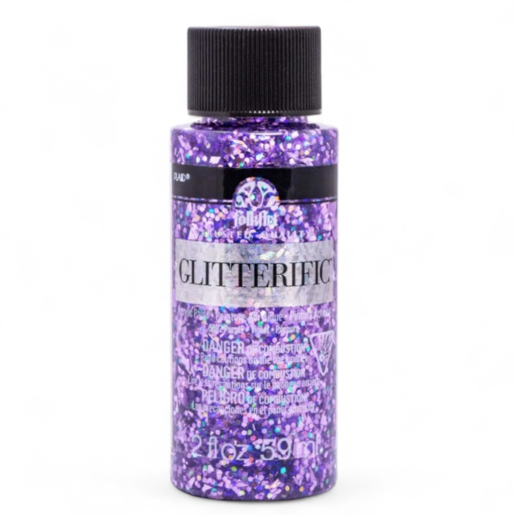 Purple FolkArt Glitterific 2oz