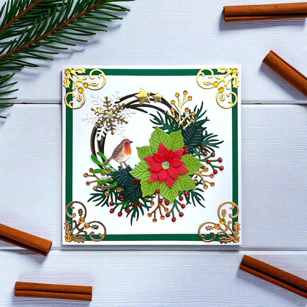 Sweet Dixie Rustic Wreath & Embellishments die set