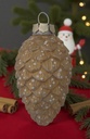 Pinecone Bauble w/cap-wire (Carton of 12)