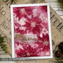 Tim Holtz Layering Stencil - Poinsettia
