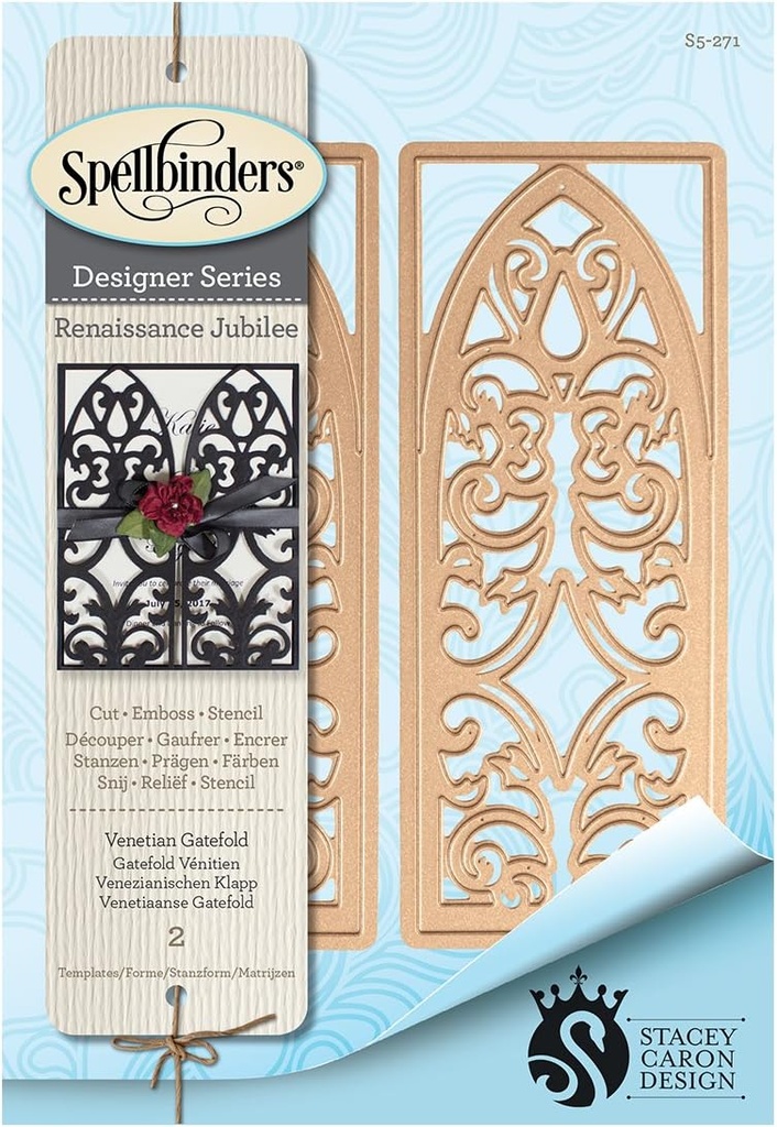 Spellbinders Nestabilities - Venetian Gatefold
