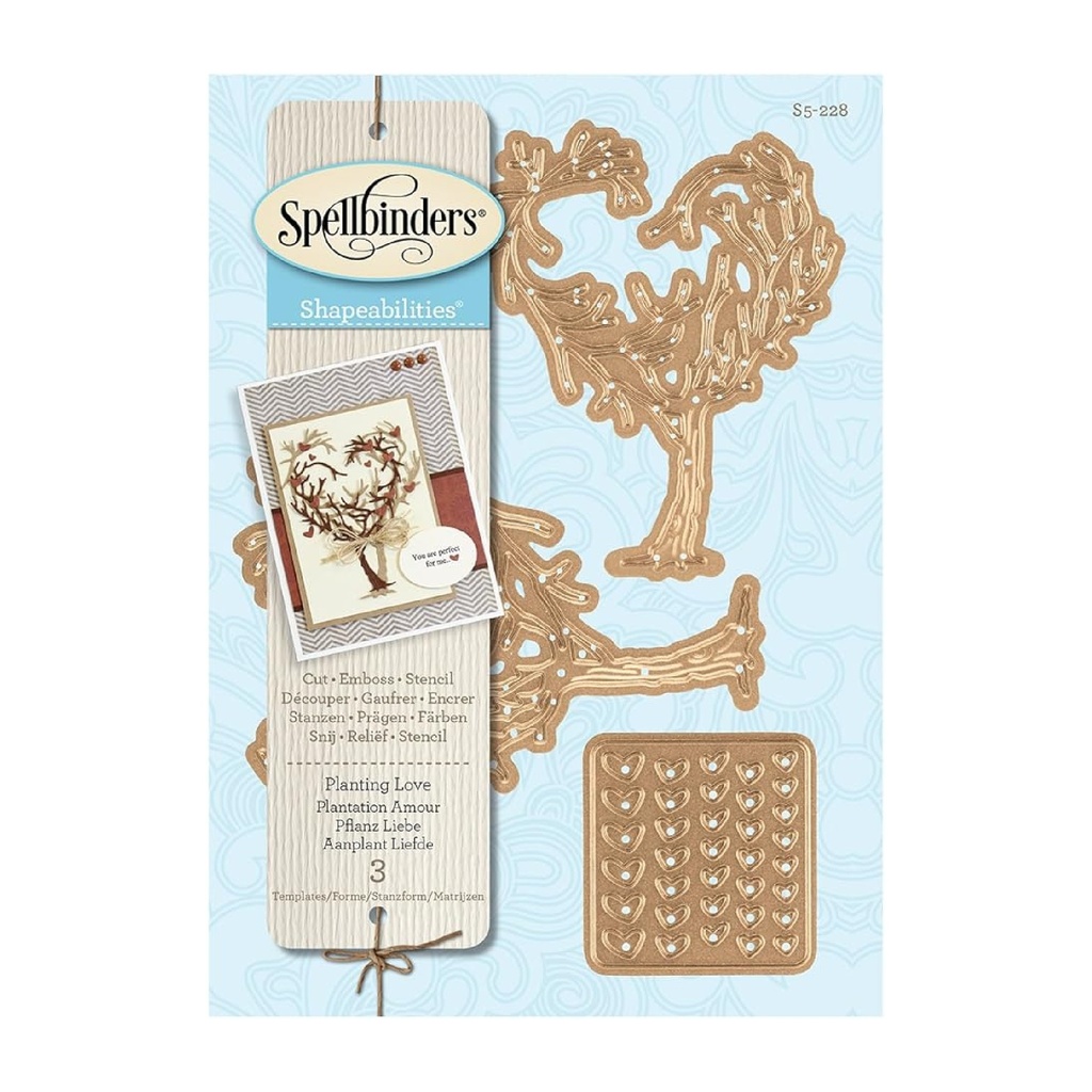 Spellbinders Shapeabilities - Planting Love