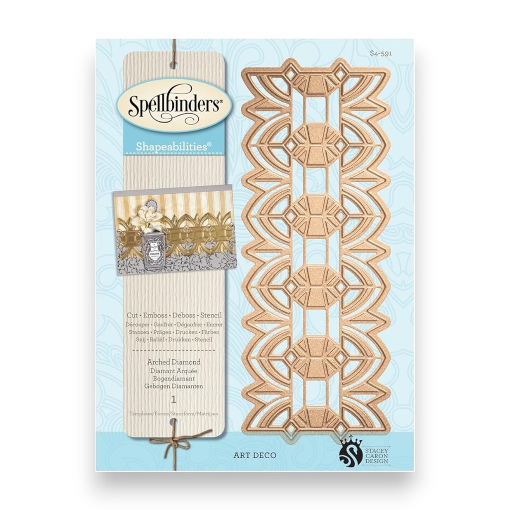 Spellbinders Shapeabilities- Arched Diamond