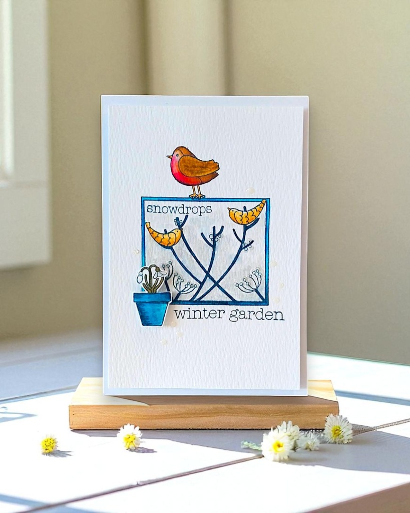 Beth Hughes Winter Garden Stamp Set