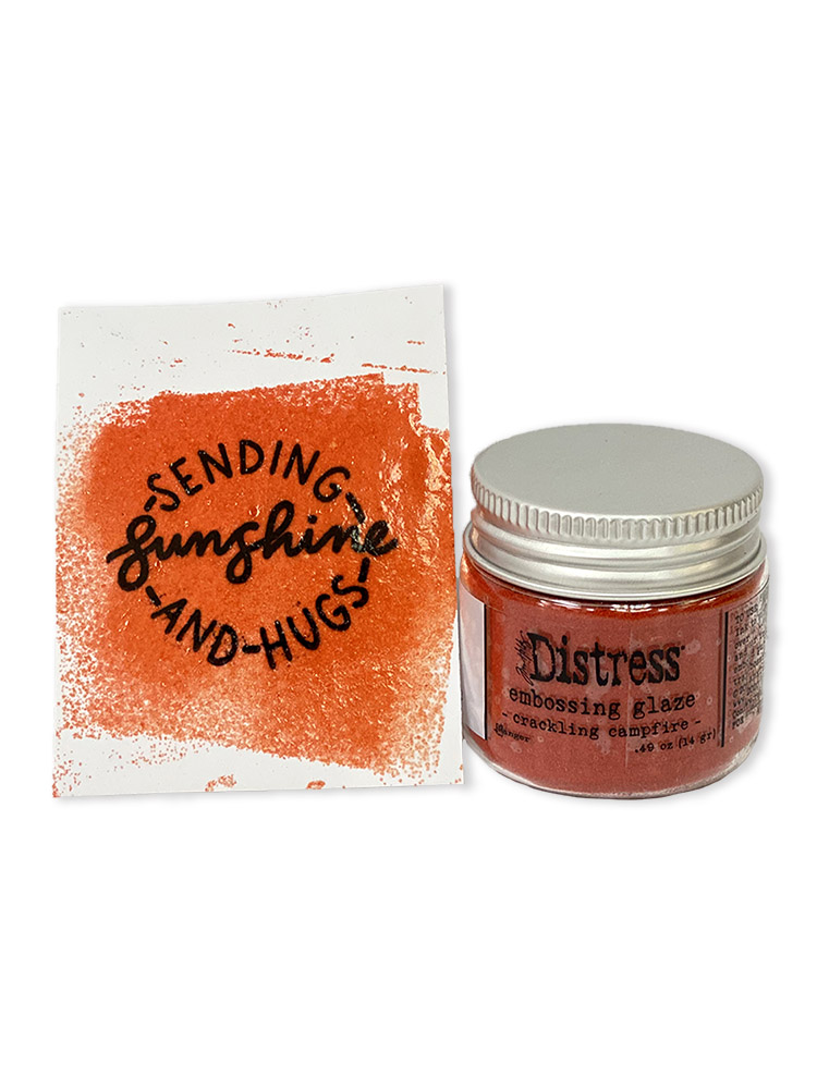 Tim Holtz - Distress Embossing Glaze - Crackling Campfire
