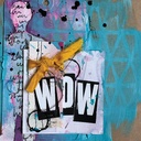 Dina Wakley MEdia Stencil - Triangle Fence