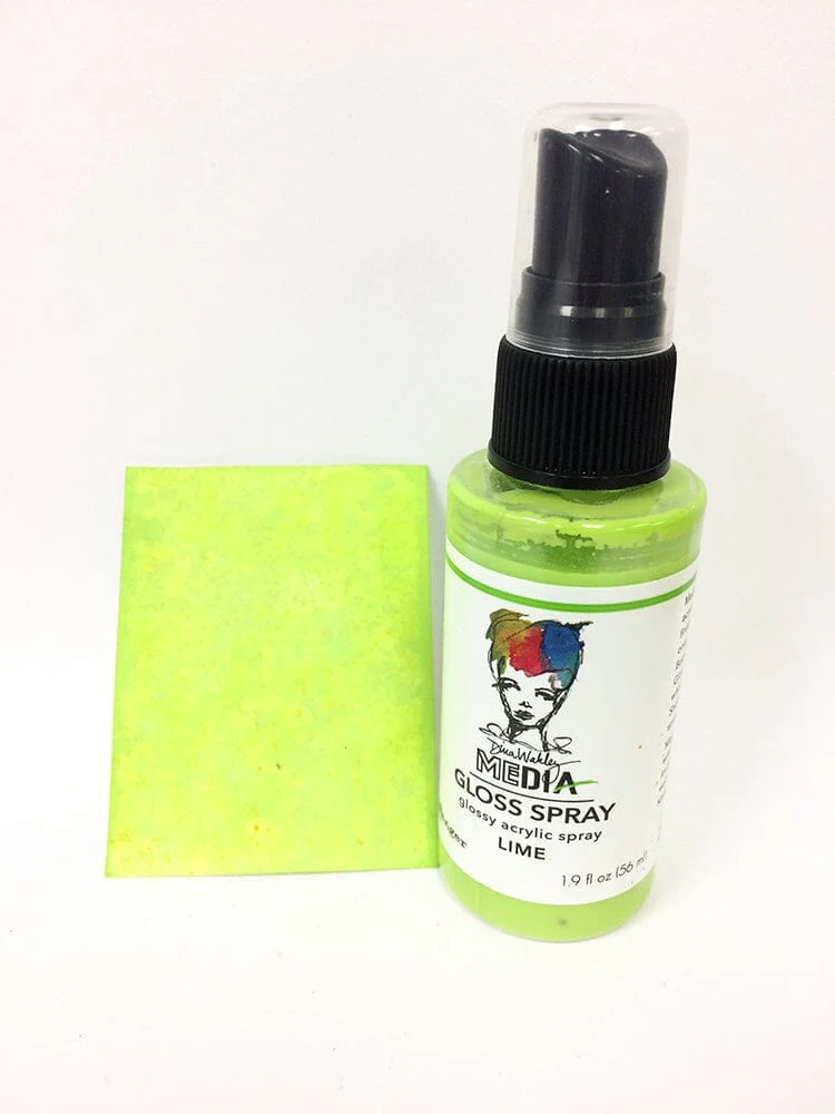 Dina Wakley MEdia Gloss Spray - Lime