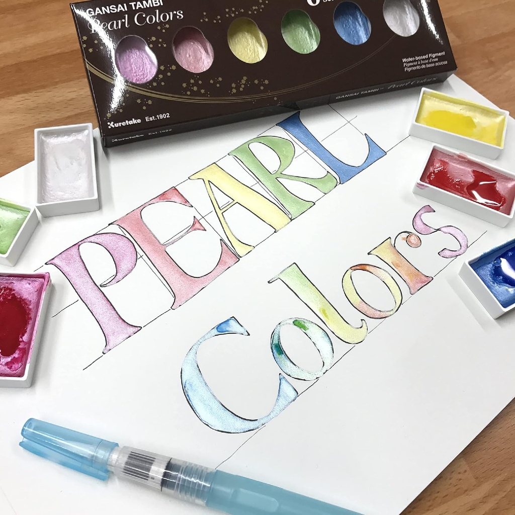Kuretake Gansai Tambi Pearl Colours 