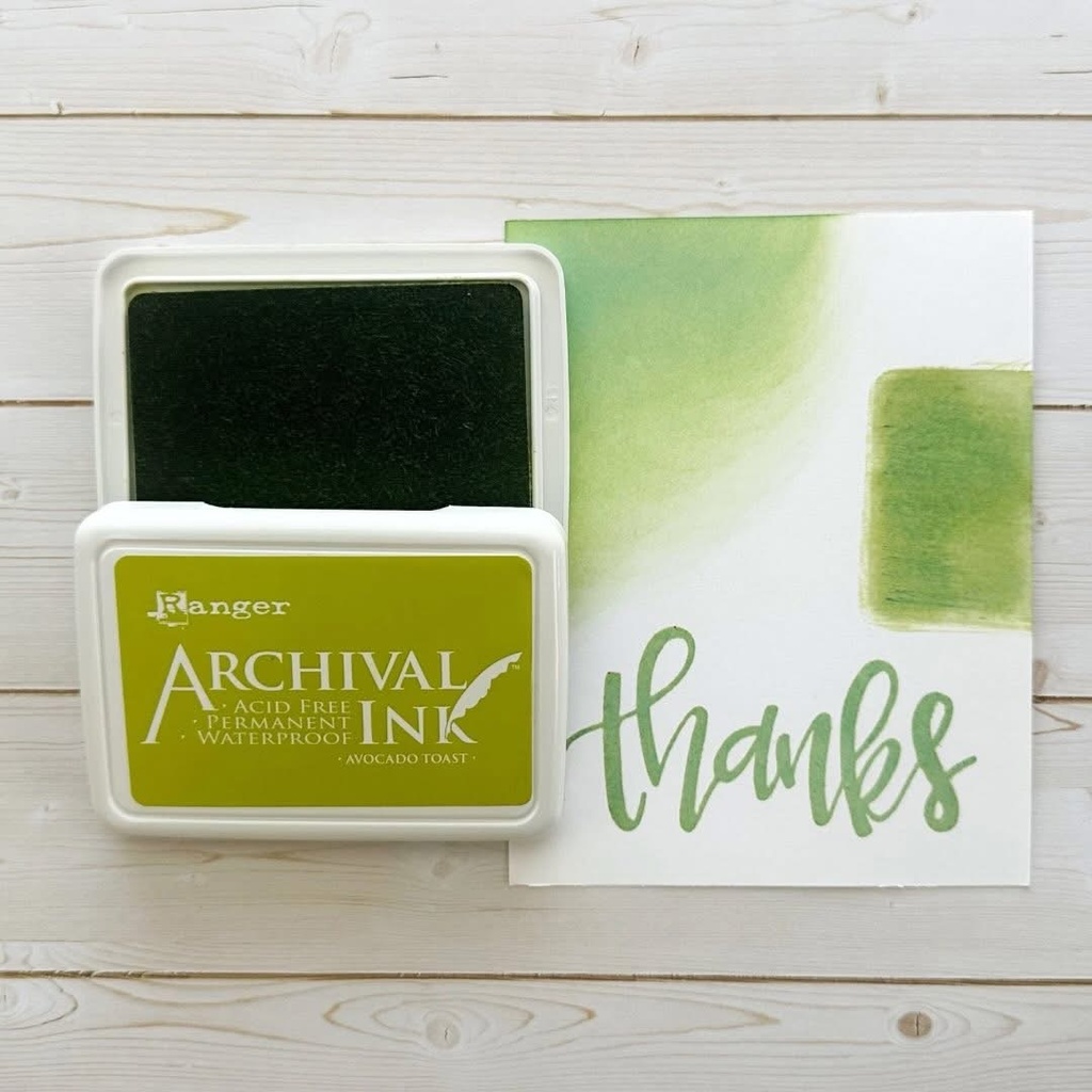 Ranger Archival Ink Pad - Avocado Toast
