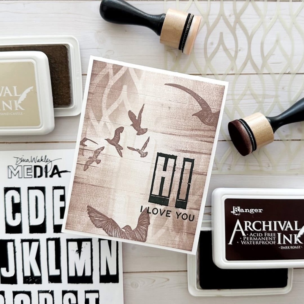 Ranger Archival Ink Pad - Dark Roast