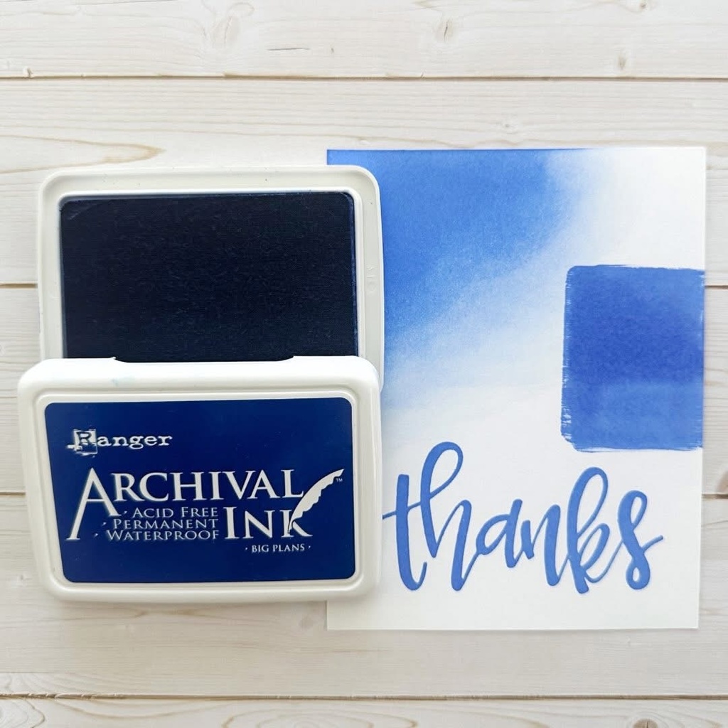 Ranger Archival Ink Pad - Big Plans