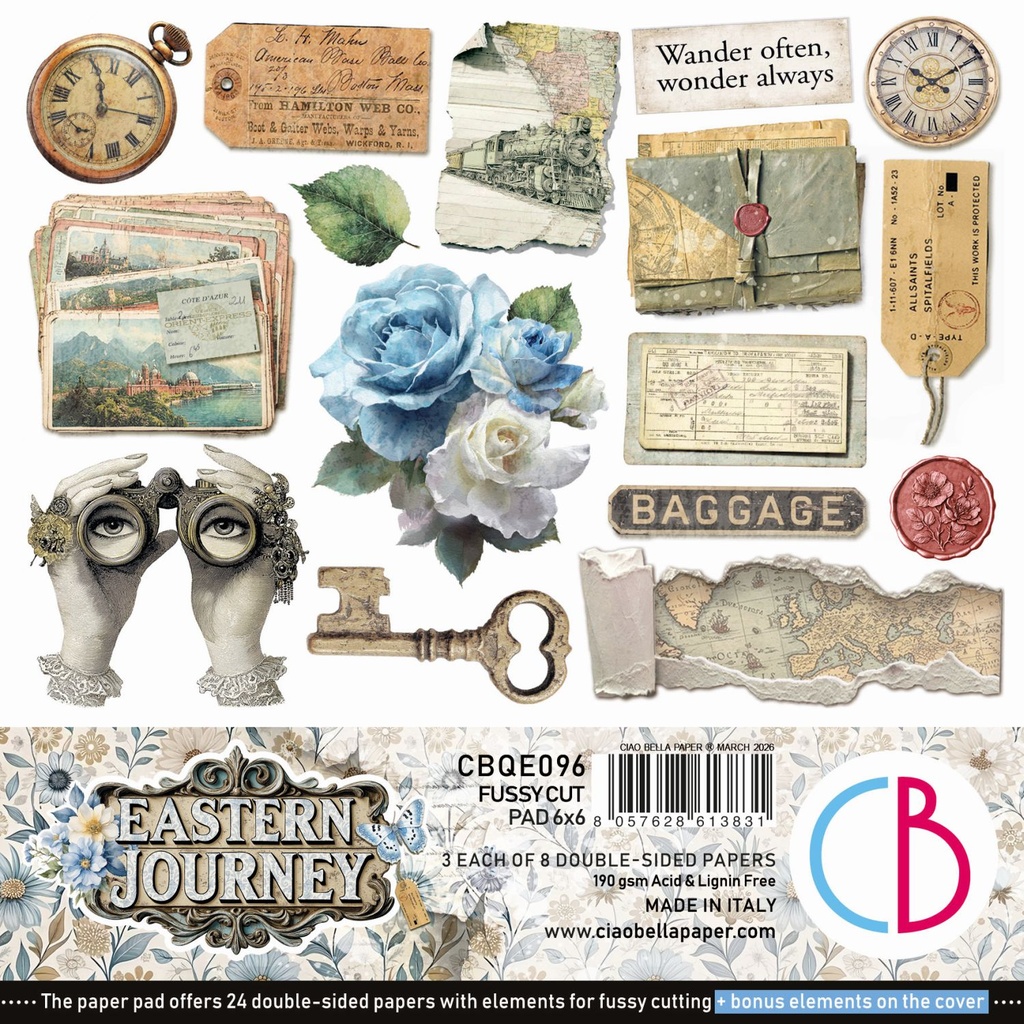 Ciao Bella Paper Eastern Journey Paper Pad Collection