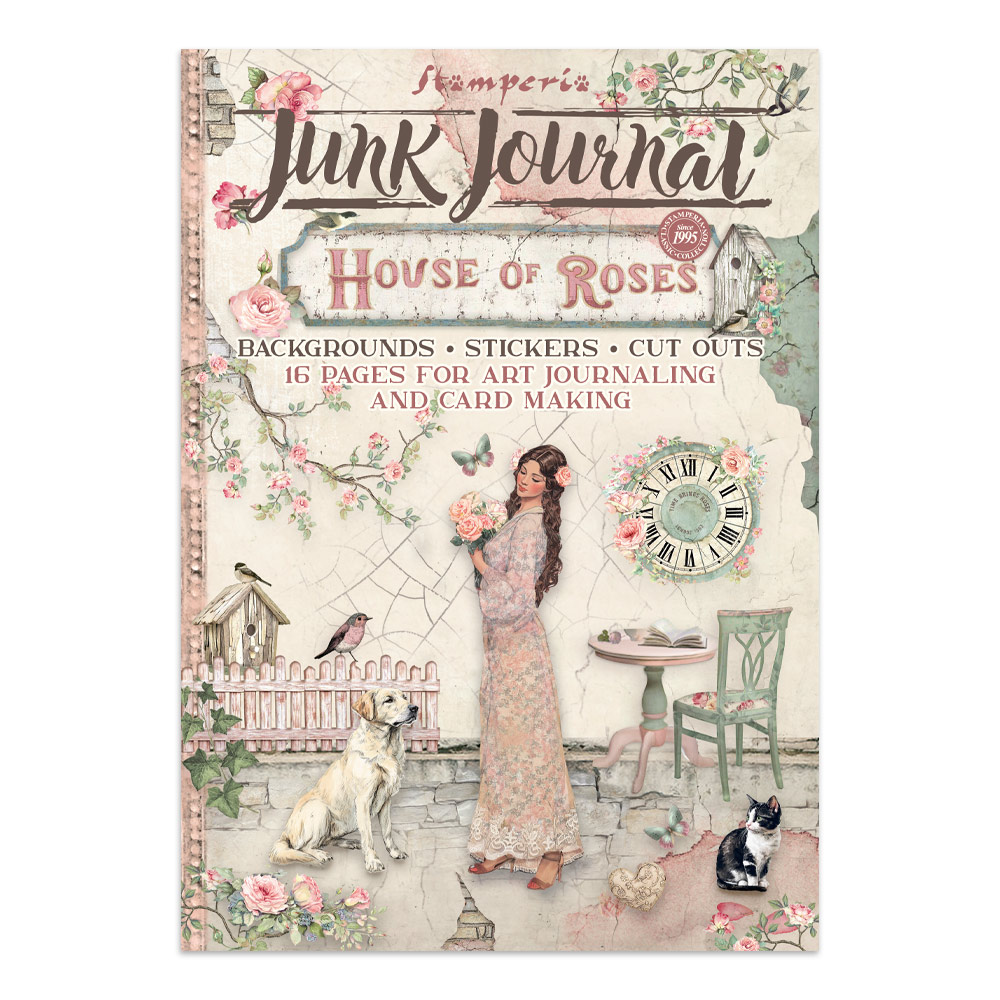 Stamperia House of Roses Junk Journal Collection