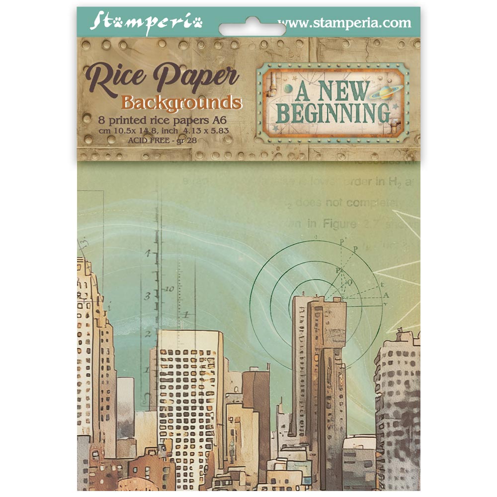 Stamperia A New Beginning Junk Journal Collection