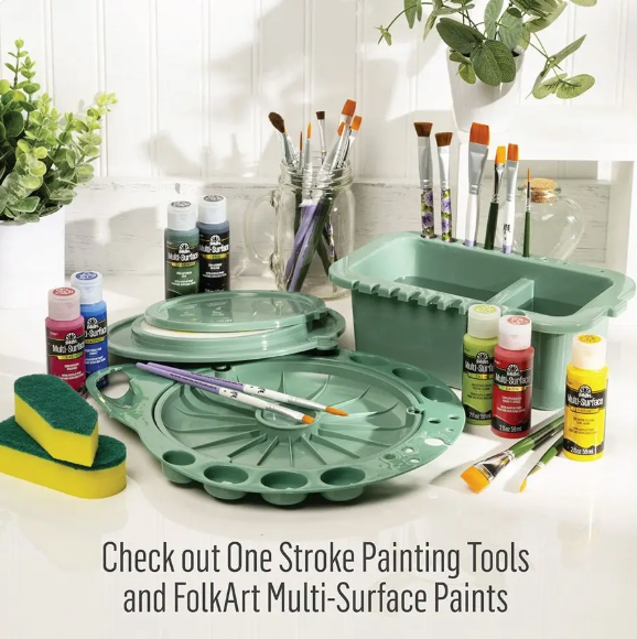 FolkArt One Stroke Paint Palette
