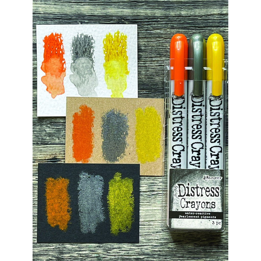 Tim Holtz Distress Crayon Pearl Set #1 - Limited Edition