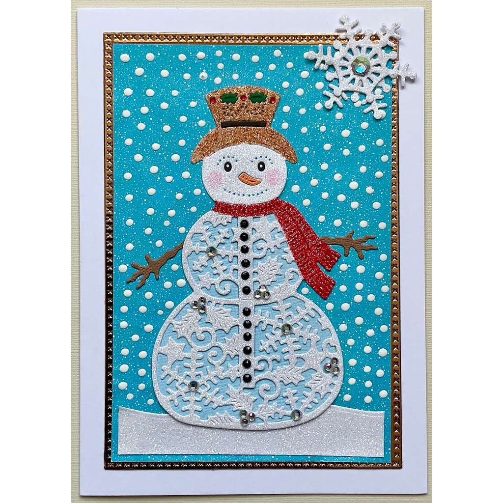 Filigree Snowman