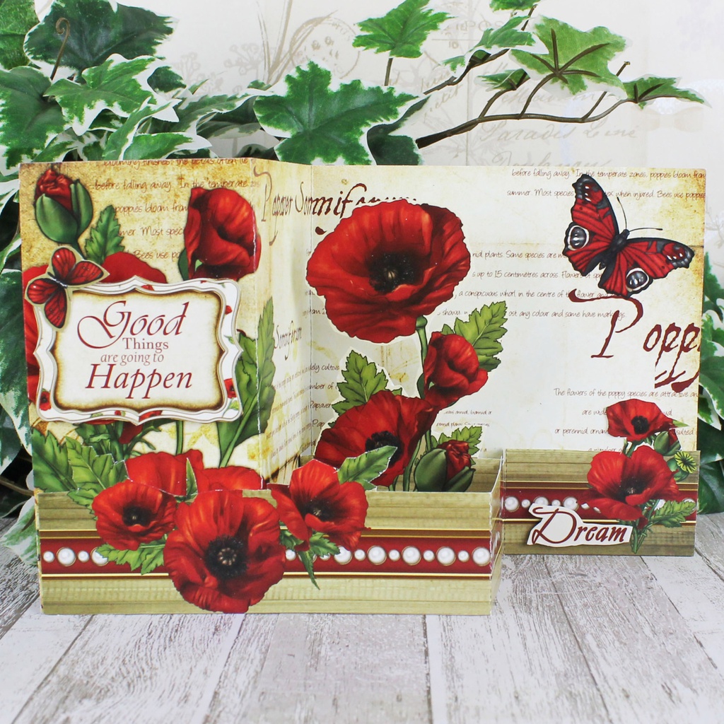 Diy Cardmaking Kit - Poppy Dreams 