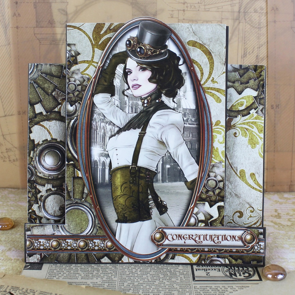 Diy Cardmaking Kit - Steampunk