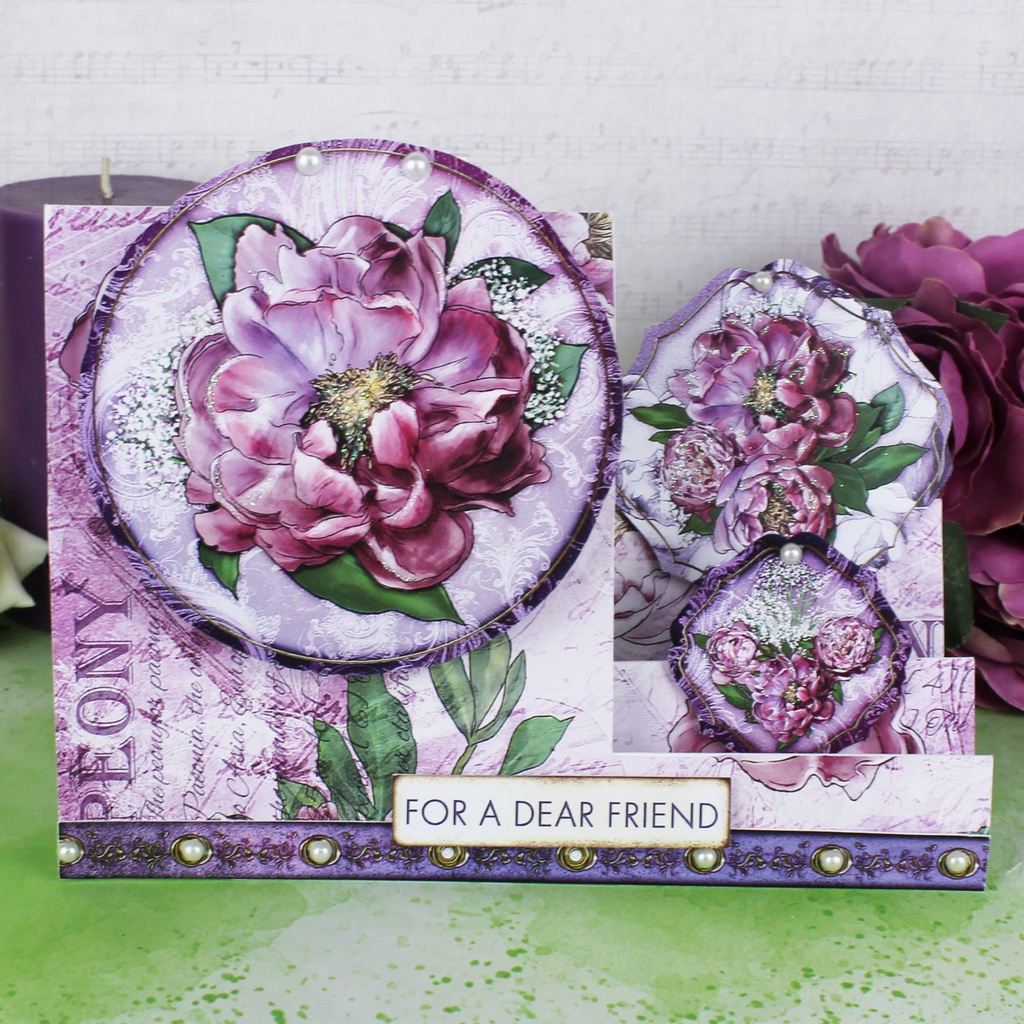 Diy Cardmaking Kit - Peony Dreams