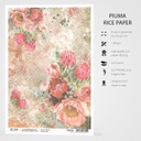 Rice Paper A4 Protea