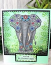 Floral Elephant- Sweet Dixie Cutting Die