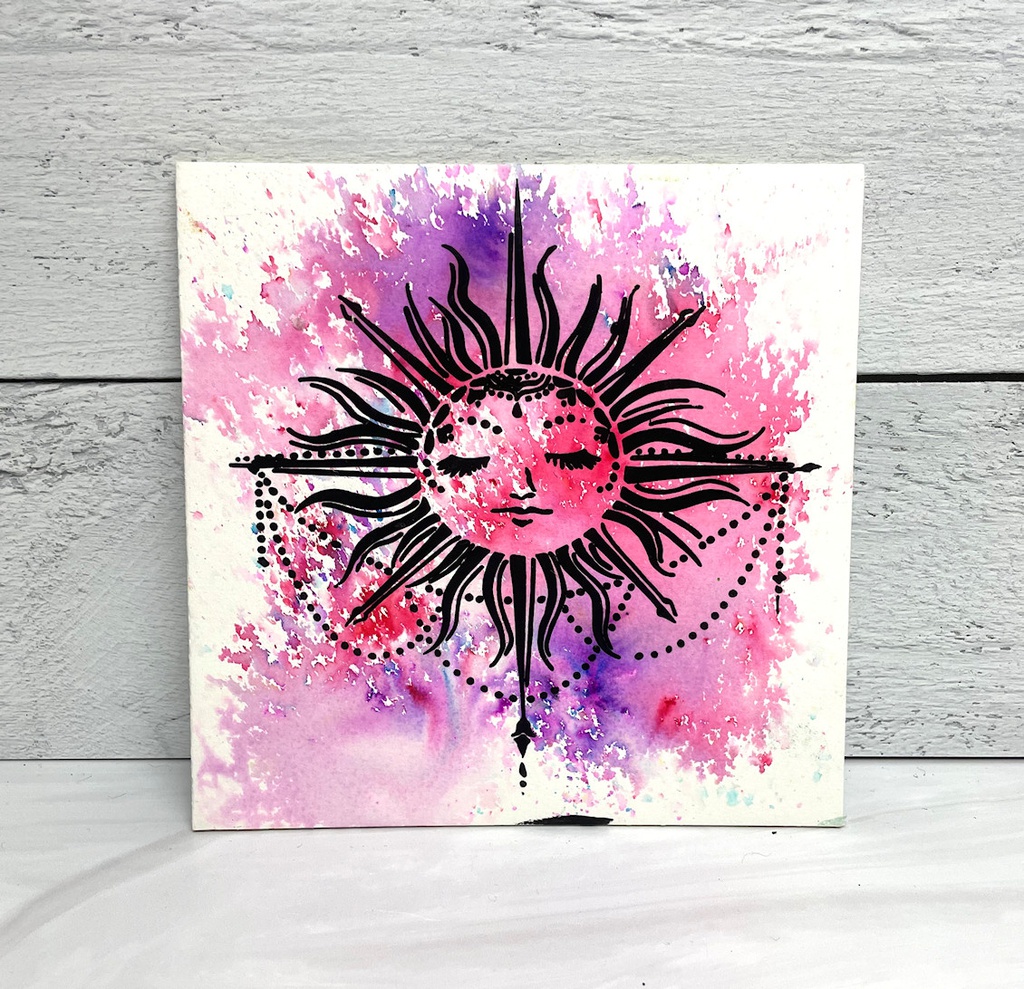 12x12 Stencil Celestial Sun3