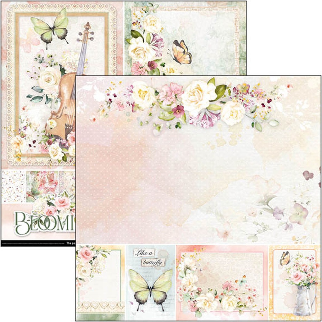 Ciao Bella Blooming 8" x 8" Paper Pad