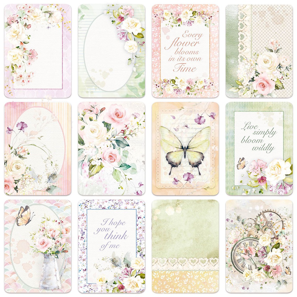 Ciao Bella Blooming 12" x 12" Paper Pad 