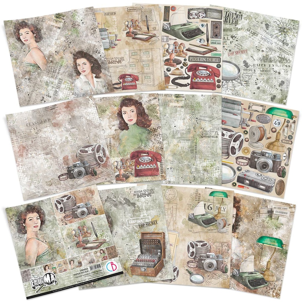 Ciao Bella Enigma Paper Pad 8" x 8"