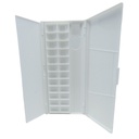 24 compartment clamshell palette