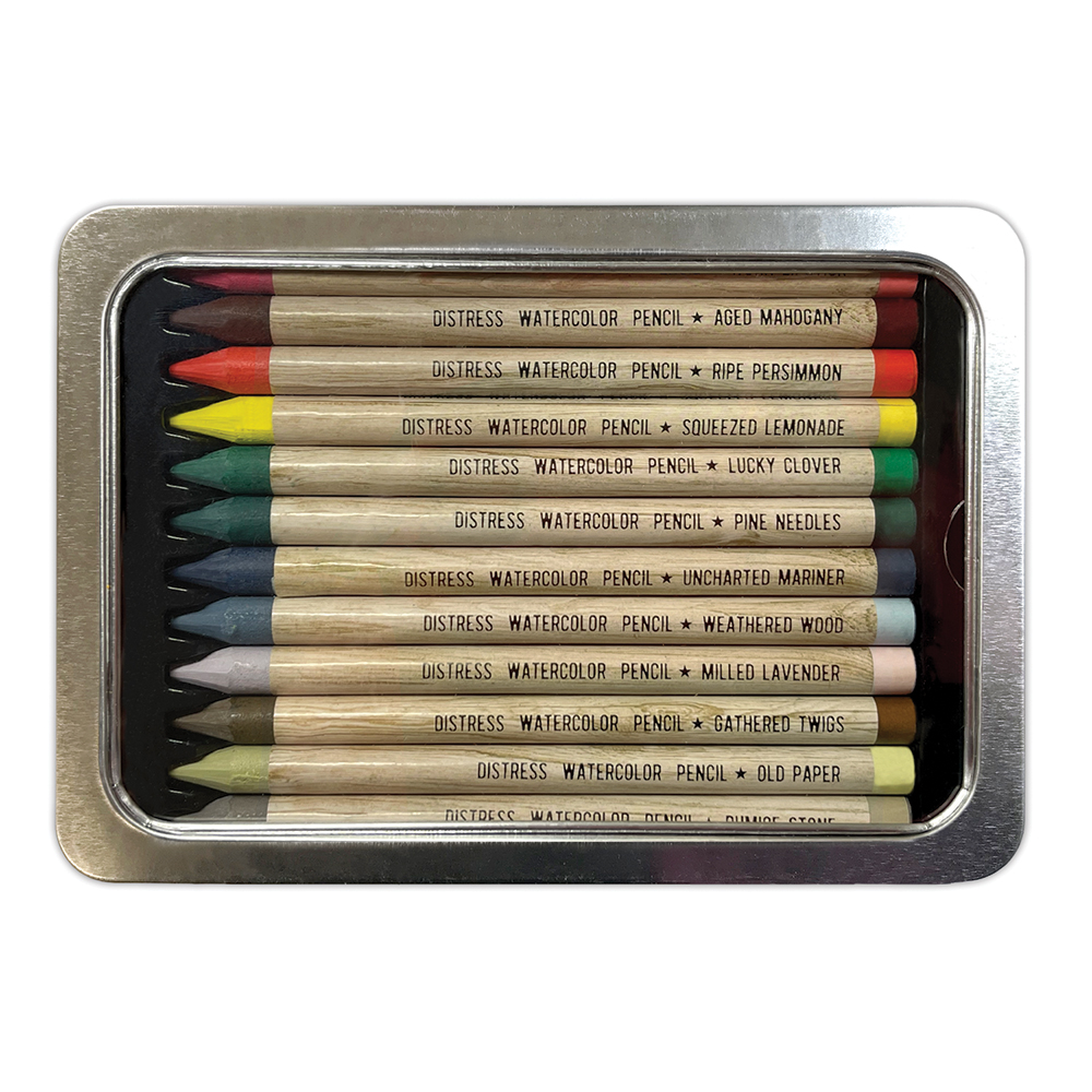 Tim Holtz® Distress Watercolour Pencils Kit 5 (12 Pack)