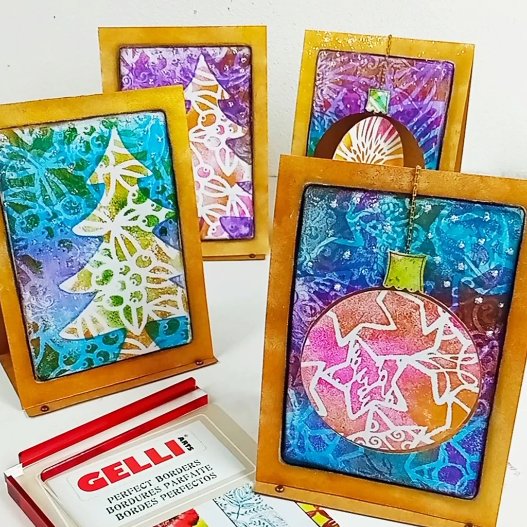 Gelli Arts Perfect Borders 4"x6"