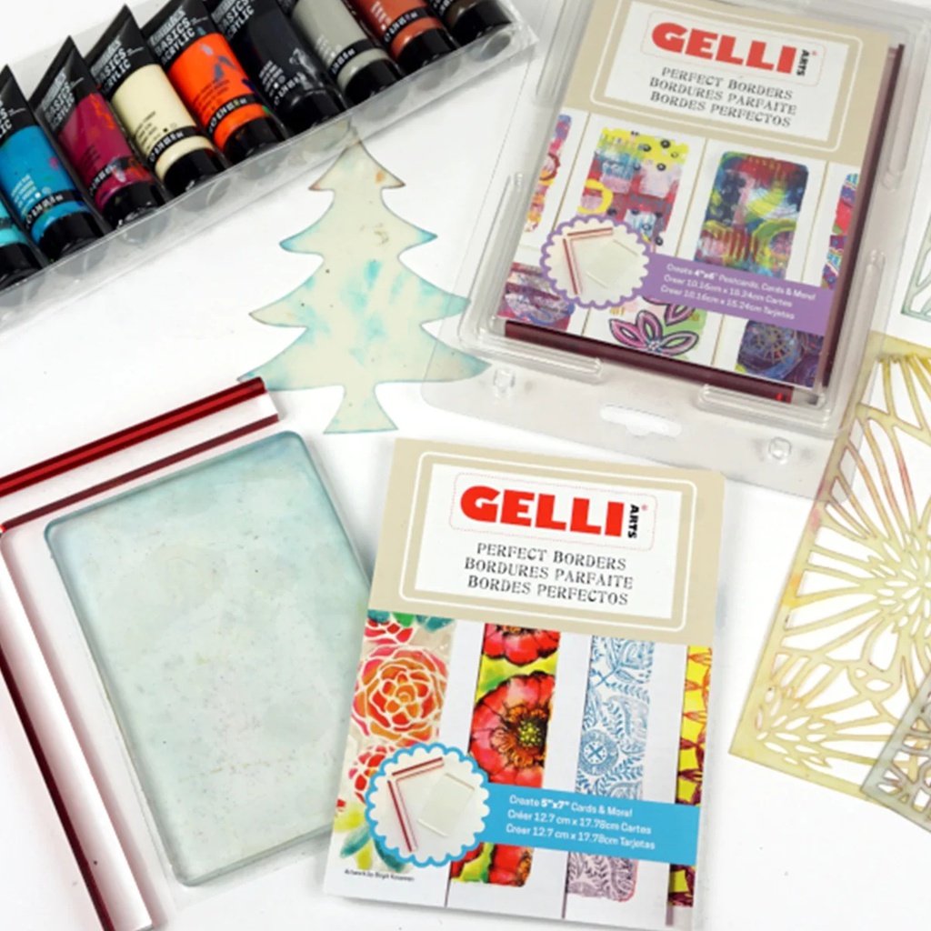 Gelli Arts Perfect Borders 4"x6"