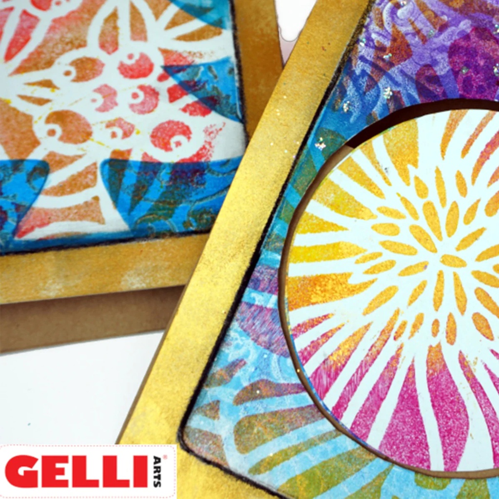 Gelli Arts Perfect Borders 5"x7"