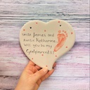 Large Heart Plaque (carton of 6)