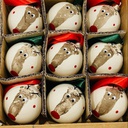 Xmas Tree Bauble - Large Ball (carton of 12)