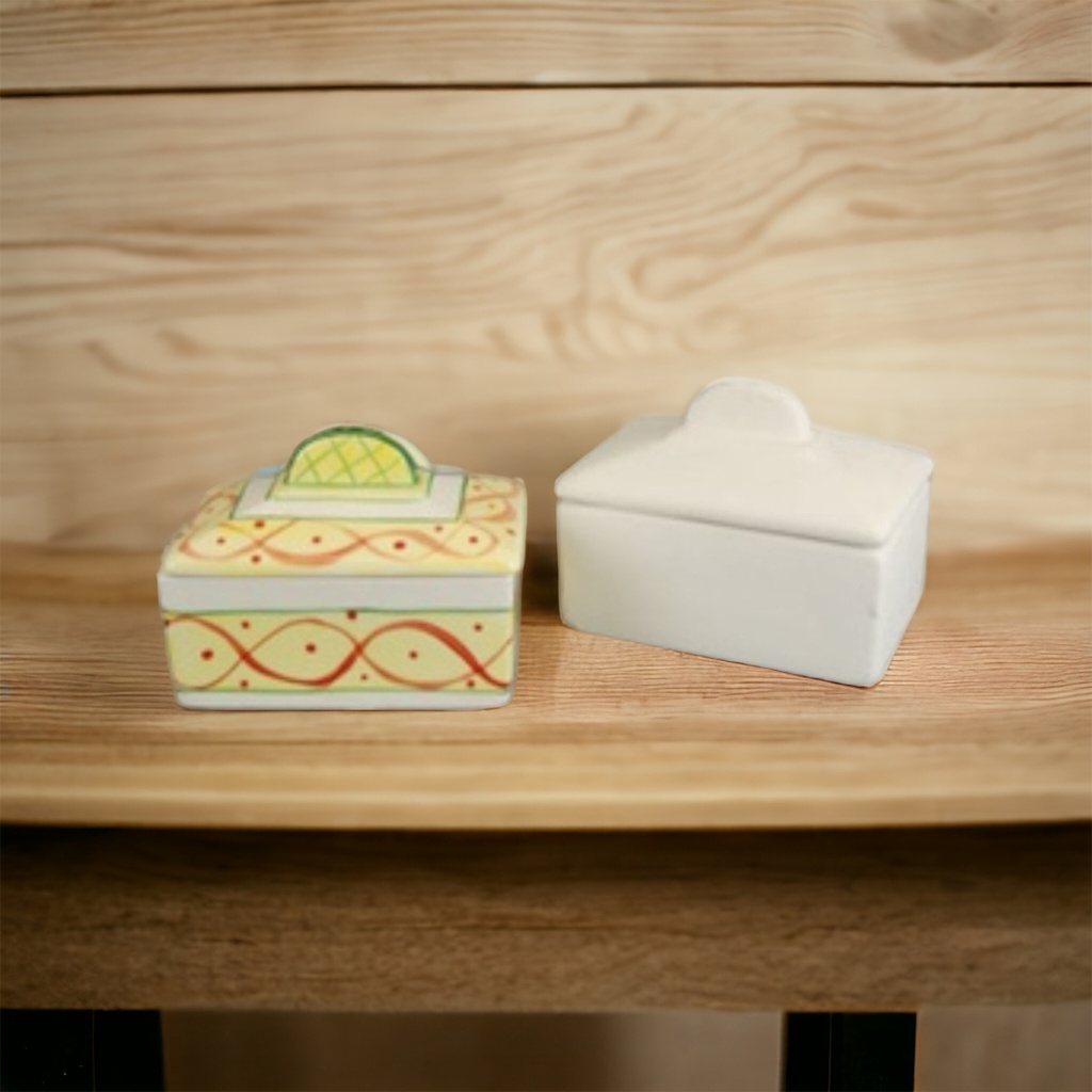 Butter Dish Oblong with Lid (carton of 6)