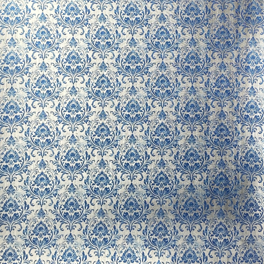 Deluxe Elegance of Blue Paper Silver 
6"x6" 5/Pkg