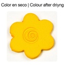 COLORPLUS 500g Yellow Coloured Natural Self-hardening Clay