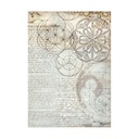 Selection 8 Rice paper A6 backgrounds - Silent Sea