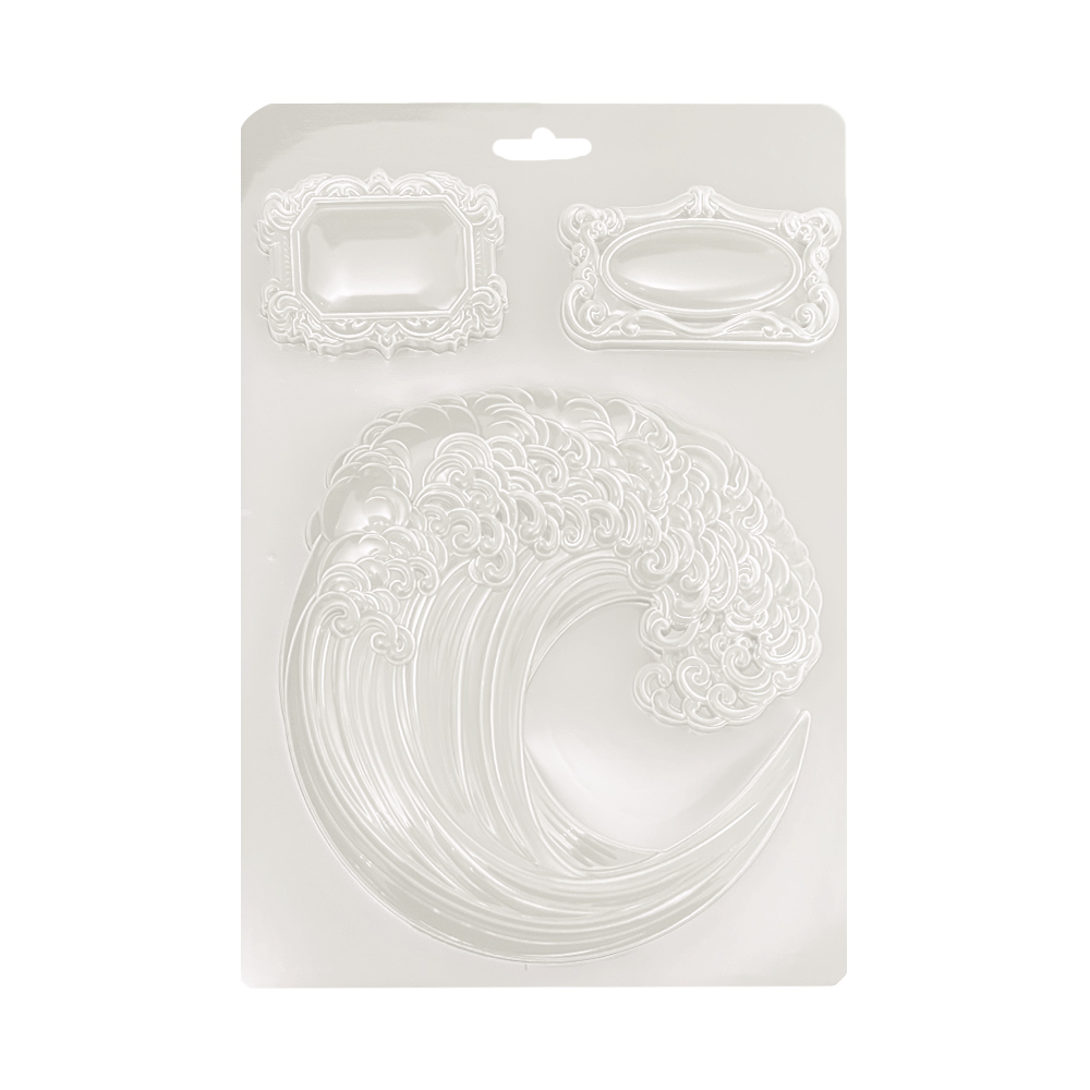 Soft Mould A5 - Silent Sea wave 